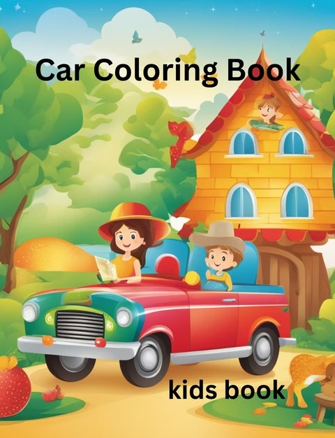 Car Coloring Book for kids